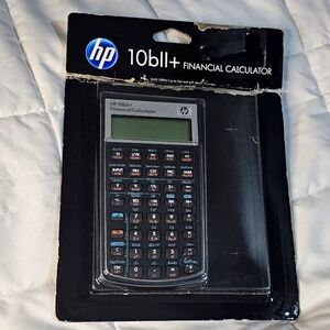 HP 2716570 10bII+ Financial Calculator, 12-Digit LCD